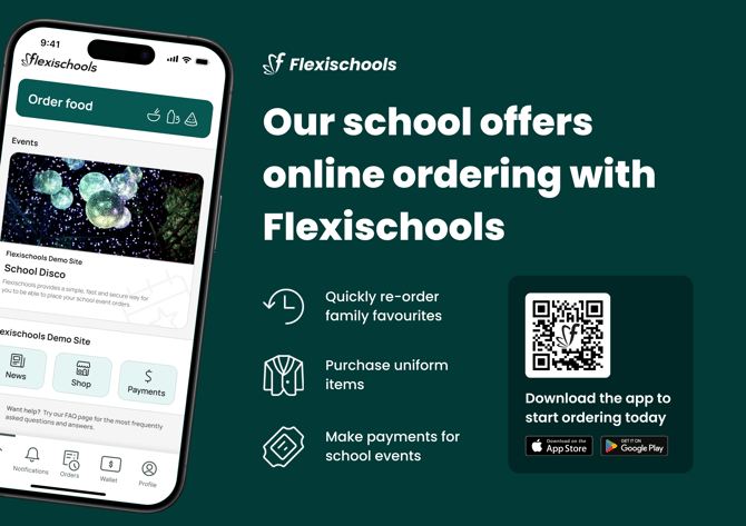 A3 Poster Landscape Our school offers online ordering with Flexischools (Double-Sided Poster (A3 Landscape))