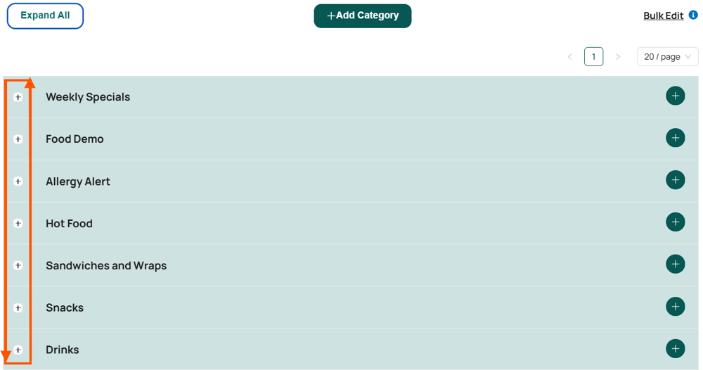adding and removing menu items when changing orders in... How to make menu changes